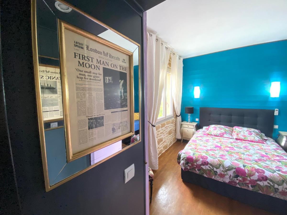 O Clair De Lune Au Coeur De Sarlat - Chambres Climatisees - Parking Prive - Piscine Chauffee - Spa Et Massages ภายนอก รูปภาพ